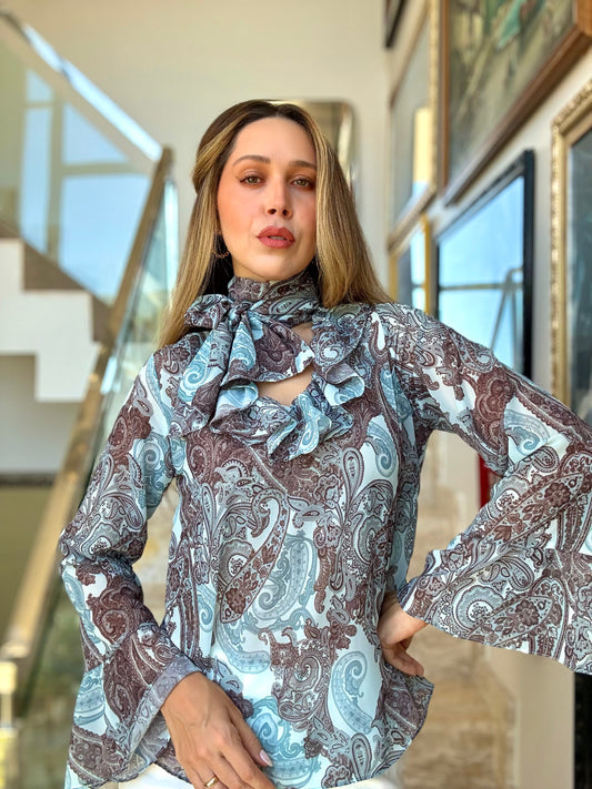 Camisa Pasley Esvoaçante