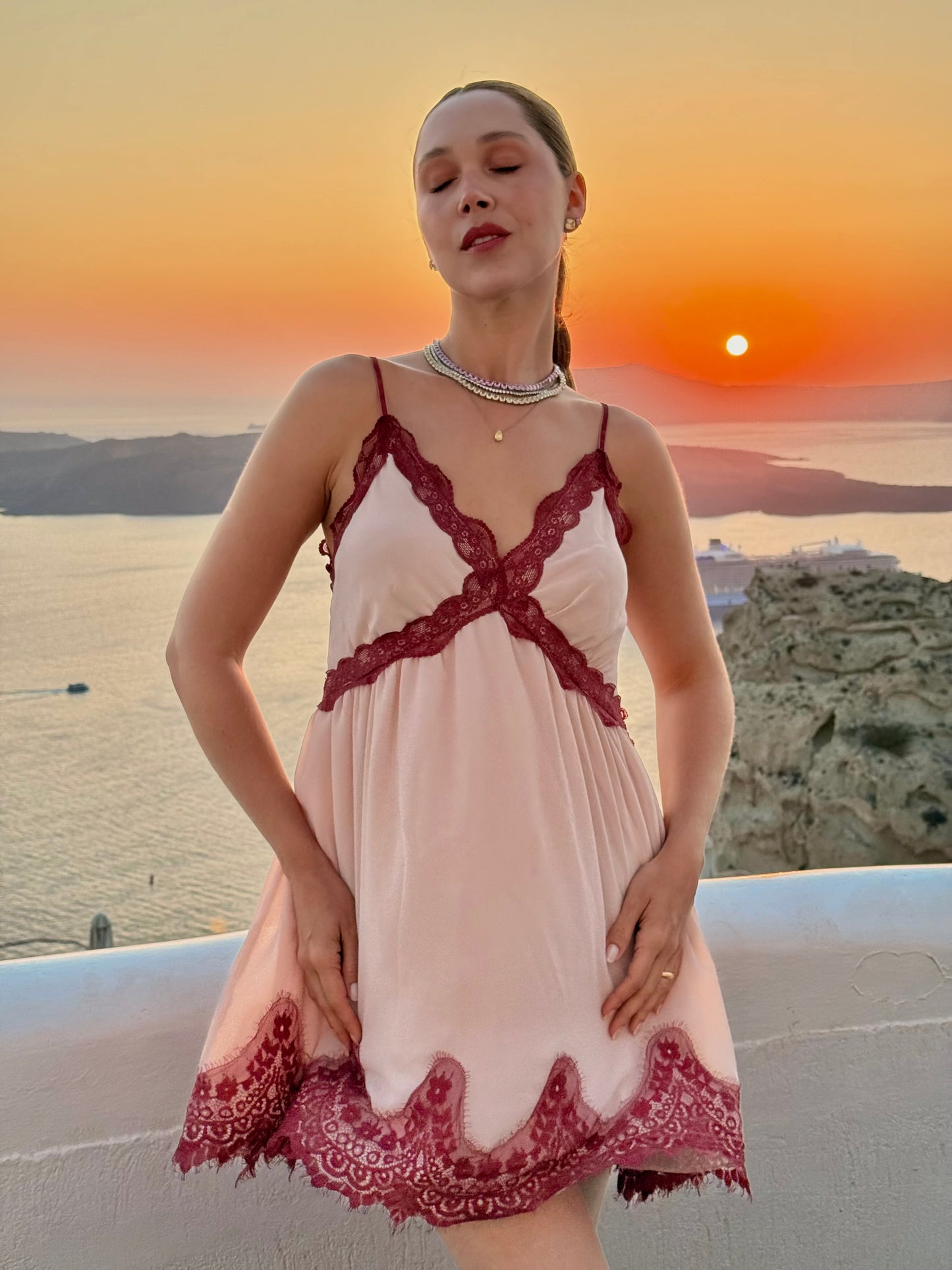 Mini Slip Dress