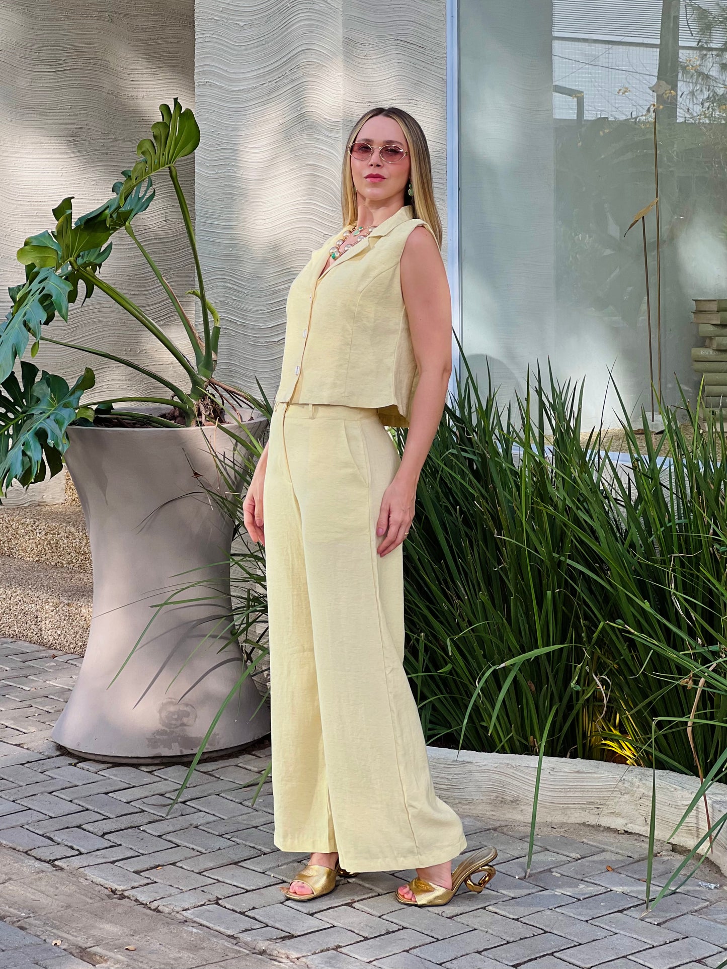 Conjunto Colete e Calça
