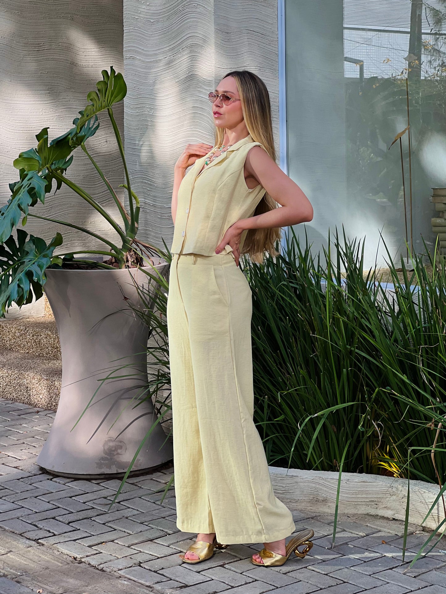 Conjunto Colete e Calça