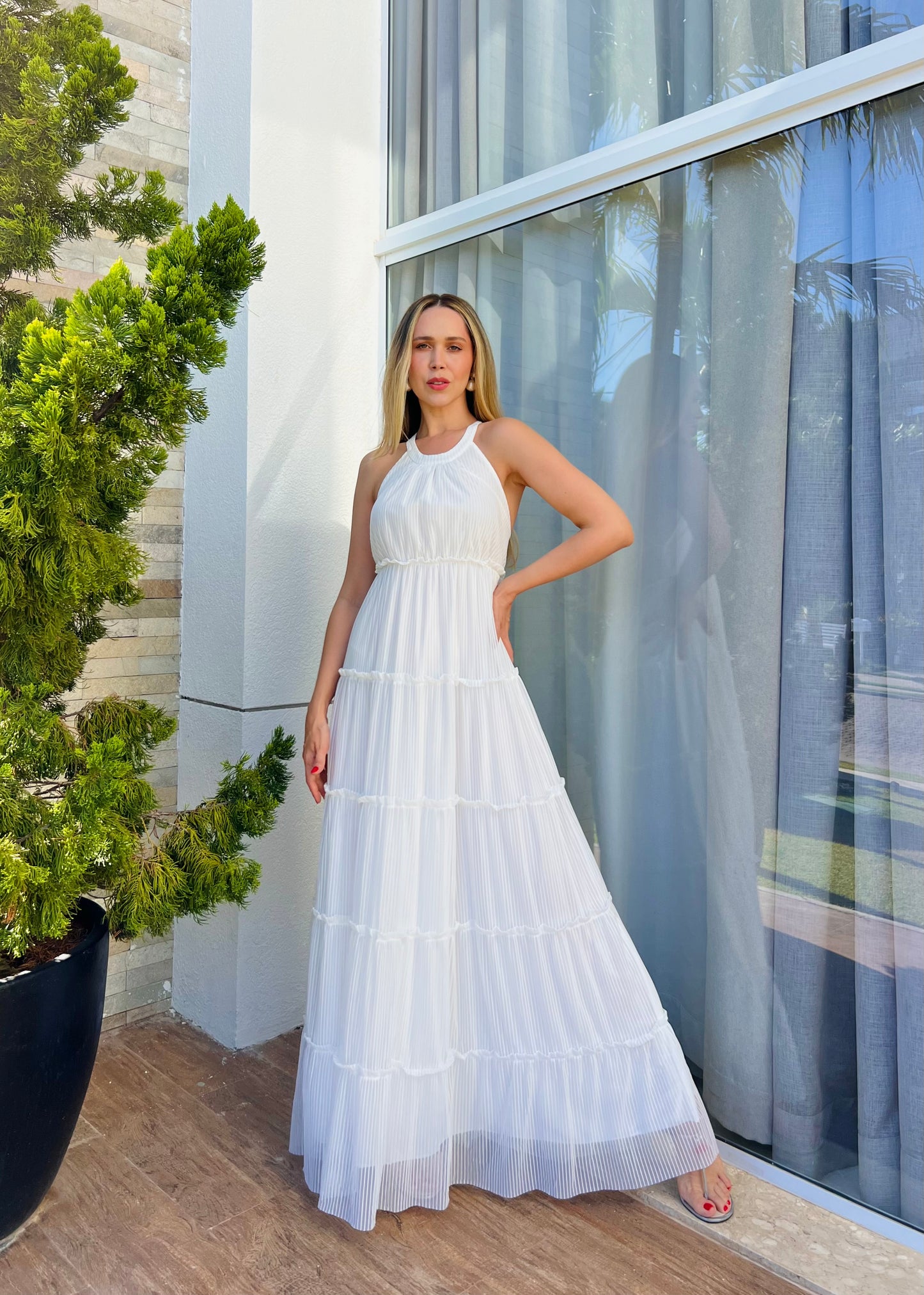Vestido Frente Única