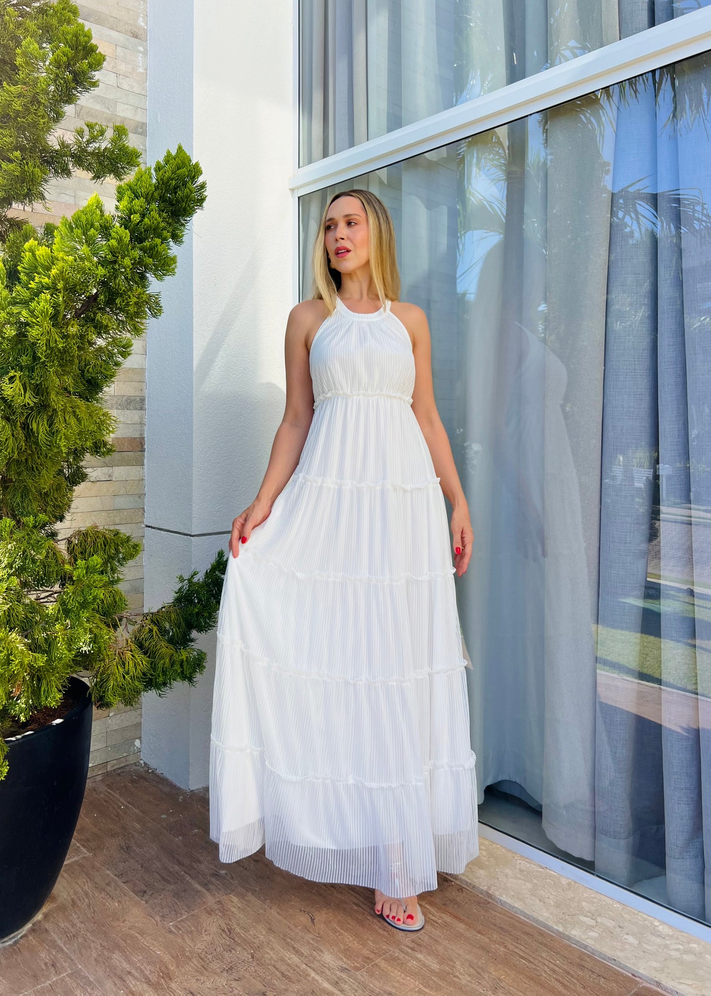 Vestido Frente Única
