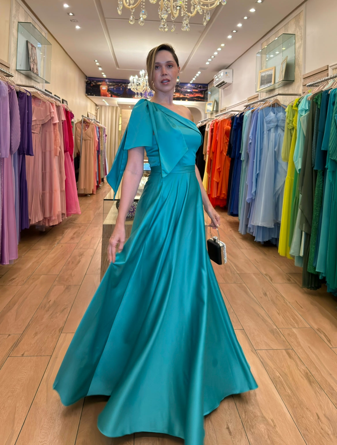 Vestido Ombro Único