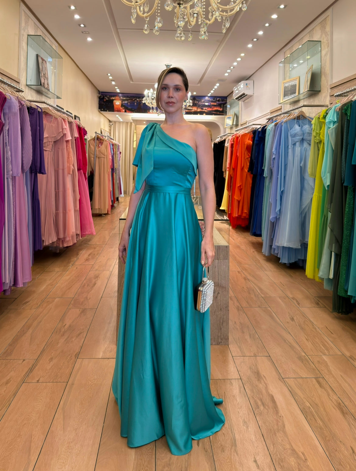 Vestido Ombro Único