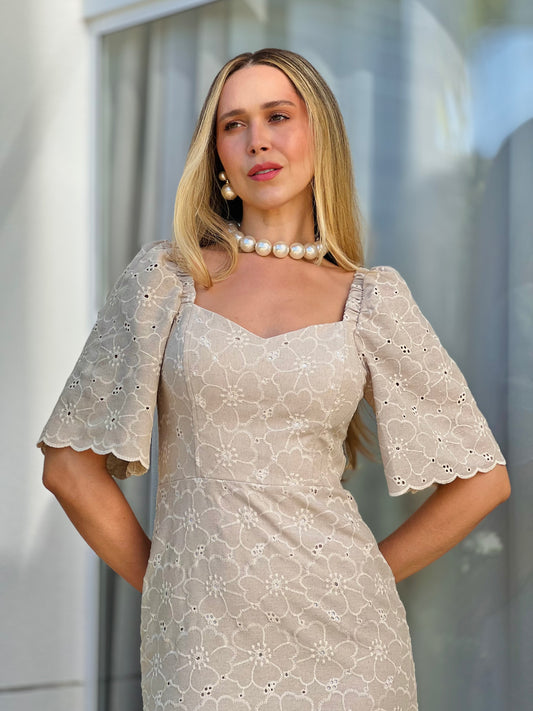Vestido Laise Longuette